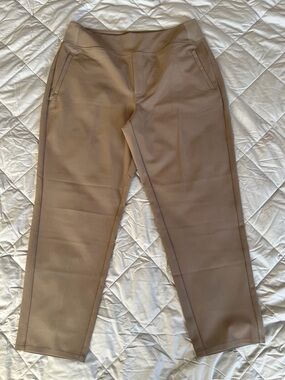 Women’s Athleta Beige Brooklyn Pants size 16